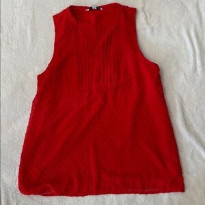 41 Hawthorn Scarlet Textured Tank Top